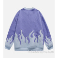 Sweats à capuche pour femmes Sweatshirts Patch Tissu Fire Match